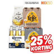 Leffe, Corona, Tripel Karmeliet of Pauwel Kwak Speciaalbier