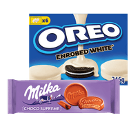 Milka Biscuits of Oreo