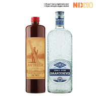 Juttertje Kruidenbitter of Boomsma Graanjenever