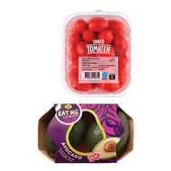 Snacktomaten of Eetrijpe Avocado