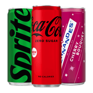 Coca-Cola, Fanta, Sprite of Fernandes