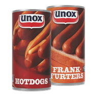 Unox Frankfurters of Hotdogs