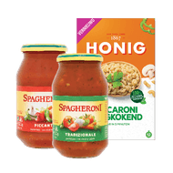 Honig Pasta, Heinz Pastasaus of Spagheroni