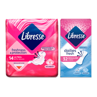 Libresse maandverband of inlegkruisjes