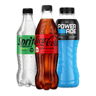 Coca-Cola, Fanta, Sprite, Fuze tea, Aquarius of Powerade