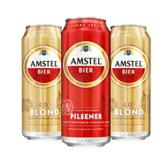 Amstel of Grolsch pilsener