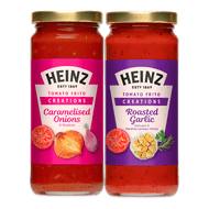 Heinz spagheroni of frito creations