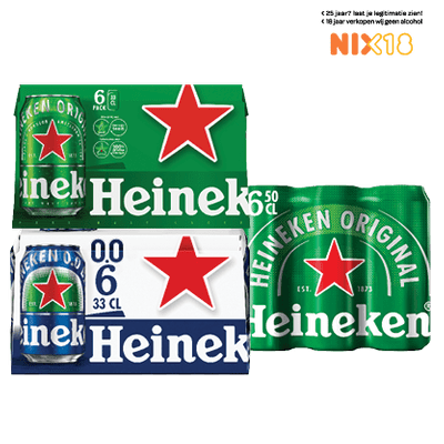 Heineken of Silver Pilsener of 0.0