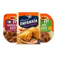 Mora saté of empanada