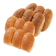 Foto van Witte of volkorenpuntjes