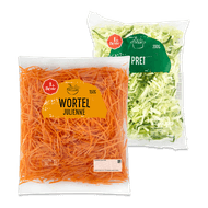 1 de Beste Wortel julienne of prei