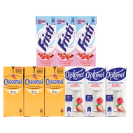 Chocomel, Fristi of Optimel