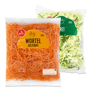 1 de Beste Wortel julienne of prei