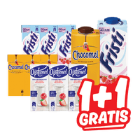 Chocomel, Fristi of Optimel