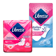 Libresse maandverband of inlegkruisjes