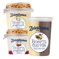 Zuivelhoeve Boer'n Vla of Yoghurt Met Muesli