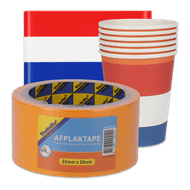 Afzetlint, afplaktape of drinkbekers