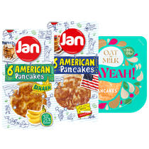 Jan American pancakes of Oayeah! pancakes