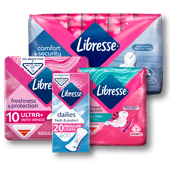 Libresse maandverband of inlegkruisjes