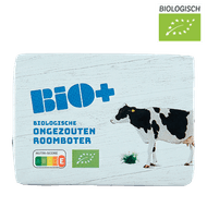 Bio+ Ongezouten Roomboter 