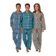 Flanellen pyjama Foto van Flanellen pyjama
