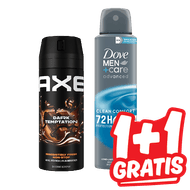 Axe of Dove Deodorant of Douchegel