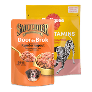 Pedigree multivitamines of houdbare Smuldier door de brok