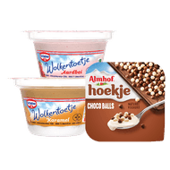 Almhof Hoekje of Roomyoghurt of Dr. Oetker Wolkentoetje