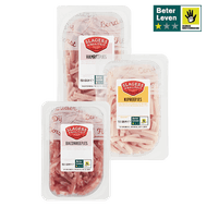 Slagers Kwaliteit Ham-, Bacon- of Kipreepjes 