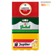 Amstel, Grolsch of Jupiler 