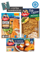 Iglo Vissticks, Oven Vis of Fish Cuisine