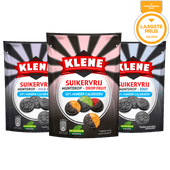 Klene suikervrije muntdrop