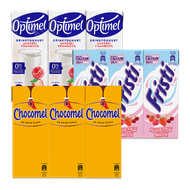 Chocomel, Fristi of Optimel