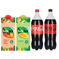 Coca-cola of Fuze Tea