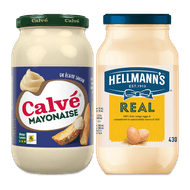 Hellmann's Real of Calvé mayonaise