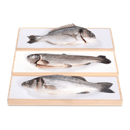 Hele forel, zeebaars of dorade