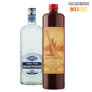 Juttertje Kruidenbitter of Boomsma Graanjenever
