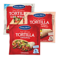 Santa Maria wraps