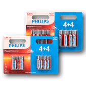 Philips power alkaline batterijen