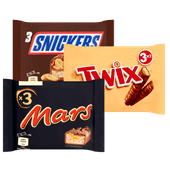 Mars, Twix of Snickers