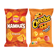 Mama Mia's, Pomtips, Hamka's, Ringlings of Cheetos 