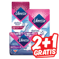 Libresse Maandverband of Inlegkruisjes