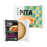 Foto van Pita shoarma of kaas-jalapeno