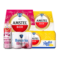Amstel of Bavaria Radler of Rosé
