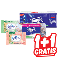 Edet Vochtig Toiletpapier,  Tempo Zakdoekjes of Tissues