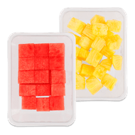 Foto van 1 de Beste Gesneden watermeloen of ananas