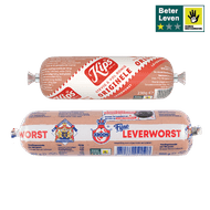 Kroon Fijne Leverworst of Kips Leverworst 