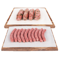 DekaVers Rundersaucijzen Mediterraanse Knoflook of Runderchipolata's