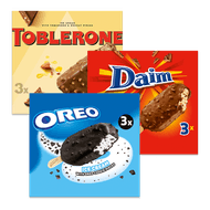 Toblerone, Daim of Oreo handijs