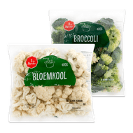 1 de Beste Bloemkool- of broccoliroosjes Foto van 1 de Beste Bloemkool- of broccoliroosjes